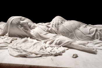Jago, The Veiled Son, Chapel of the Bianchi, Basilica of San Severo fuori le mura in Naples, Italy