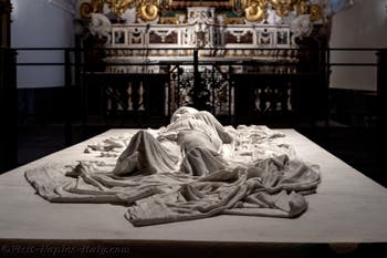 Jago, The Veiled Son, Chapel of the Bianchi, Basilica of San Severo fuori le mura in Naples, Italy