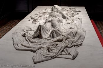 Jago, The Veiled Son, Chapel of the Bianchi, Basilica of San Severo fuori le mura in Naples, Italy