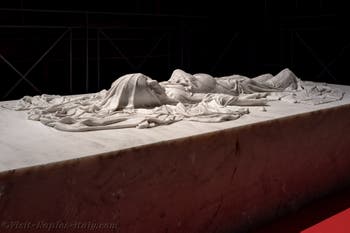 Jago, The Veiled Son, Chapel of the Bianchi, Basilica of San Severo fuori le mura in Naples, Italy