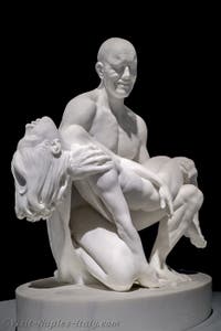 Jago, Pietà, the Jago Museum in Naples, Italy