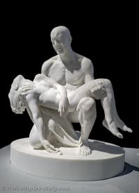 Jago, Pietà, the Jago Museum in Naples, Italy