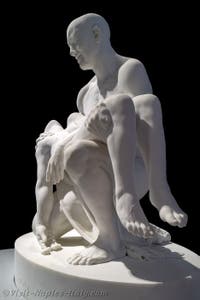 Jago, Pietà, the Jago Museum in Naples, Italy