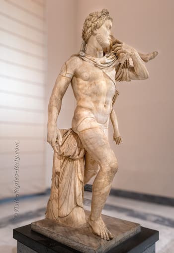 Achilles and Troilus, Farnese Collection, Archaeological Museum of Naples, Italy