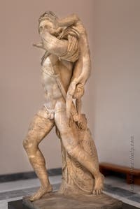 Achilles and Troilus, Farnese Collection, Archaeological Museum of Naples, Italy