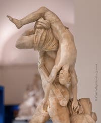 Achilles and Troilus, Farnese Collection, Archaeological Museum of Naples, Italy