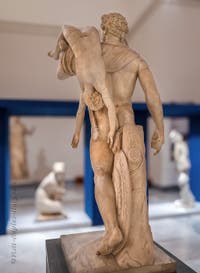 Achilles and Troilus, Farnese Collection, Archaeological Museum of Naples, Italy