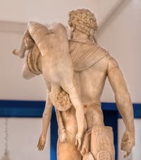 Achilles and Troilus, Farnese Collection, Archaeological Museum of Naples, Italy