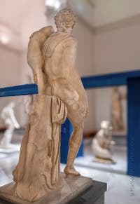 Achilles and Troilus, Farnese Collection, Archaeological Museum of Naples, Italy