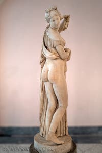 Aphrodite Venus Callipyge, the Aphrodite with the beautiful buttocks, Farnese Collection, Archaeological Museum of Naples, Italy