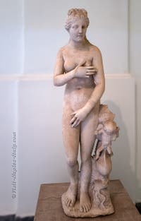 Aphrodite, Dresden-Capitoline type, Archaeological Museum of Naples, Italy