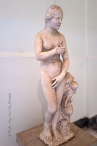 Aphrodite, Dresden-Capitoline type, Archaeological Museum of Naples, Italy