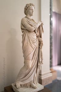 Flora Piccola Ercolanese, Farnese Collection, Archaeological Museum of Naples, Italy