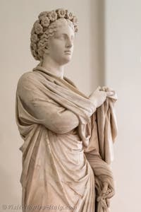 Flora Piccola Ercolanese, Farnese Collection, Archaeological Museum of Naples, Italy