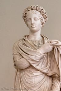 Flora Piccola Ercolanese, Farnese Collection, Archaeological Museum of Naples, Italy