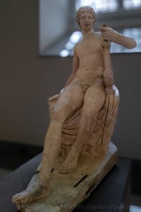 Apollo Ludovisi with a lyre, Farnese Collection, Archaeological Museum of Naples, Italy