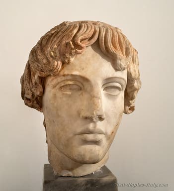 Apollo of the Omphalos, Temple of Mercury, Baia, Archaeological Museum of Naples, Italy
