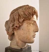 Apollo of the Omphalos, Temple of Mercury, Baia, Archaeological Museum of Naples, Italy