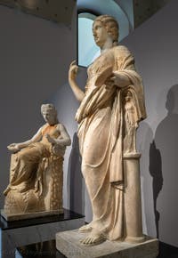 Artemis of the Lanarca type, Baia, Archaeological Museum of Naples, Italy