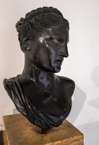 Artemis Berenice, Villa dei Papiri, Herculaneum, Archaeological Museum of Naples, Italy