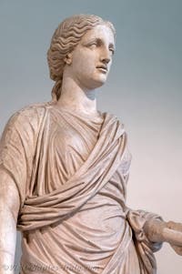 Artemis of the Leiden-Dion type, Farnese Collection, Archaeological Museum of Naples, Italy
