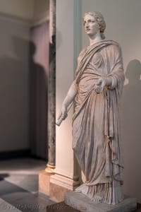 Artemis of the Leiden-Dion type, Farnese Collection, Archaeological Museum of Naples, Italy