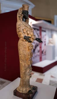 Artemis of Ephesus, Farnese Collection, Archaeological Museum of Naples, Italy