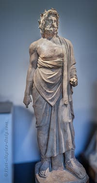 Asclepius, Temple of Aesculapius, Pompeii, Archaeological Museum of Naples, Italy
