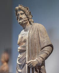 Asclepius, Temple of Aesculapius, Pompeii, Archaeological Museum of Naples, Italy