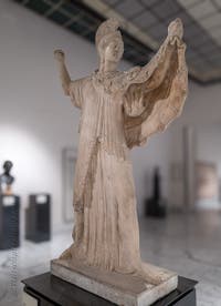 Athena Promachos, Villa dei Papiri, Herculaneum, Archaeological Museum of Naples, Italy