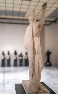 Athena Promachos, Villa dei Papiri, Herculaneum, Archaeological Museum of Naples, Italy