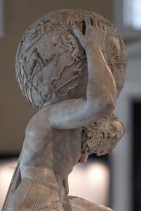 Atlas, Farnese Collection, Archaeological Museum of Naples, Italy