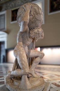 Atlas, Farnese Collection, Archaeological Museum of Naples, Italy