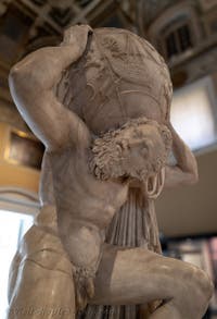 Atlas, Farnese Collection, Archaeological Museum of Naples, Italy