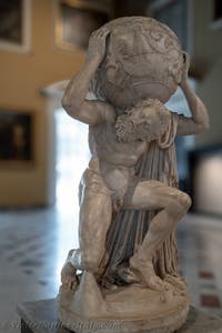 Atlas, Farnese Collection, Archaeological Museum of Naples, Italy