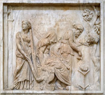 The Initiation of Hercules into the Eleusinian Mysteries, Farnese Collection, Archaeological Museum of Naples, Italy