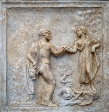 Perseus Rescues Andromeda, Temple of Isis, Pompeii, Archaeological Museum of Naples, Italy