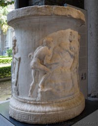 The Grape Harvest and the Satyrs, Puteoli, Archaeological Museum of Naples, Italy