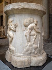 The Grape Harvest and the Satyrs, Puteoli, Archaeological Museum of Naples, Italy