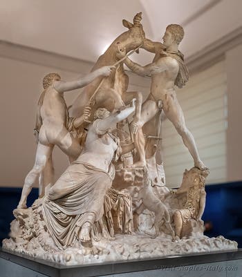 The Farnese Bull and the Torment of Dirce, Farnese Collection, Archaeological Museum of Naples, Italy
