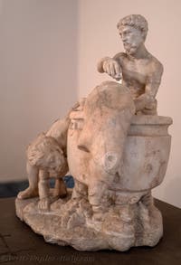 The Cooking of the Wild Boar, Pompeii, Farnese Collection, Archaeological Museum of Naples, Italy