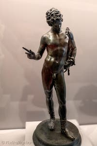 Dionysus and Narcissus, Pompeii, Archaeological Museum of Naples, Italy