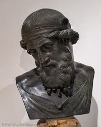 Dionysius-Plato, Villa dei Papiri, Herculaneum, Archaeological Museum of Naples, Italy
