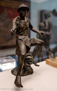 Fisherman, Casa della Fontana Piccola, Pompeii, Archaeological Museum of Naples, Italy