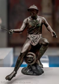 Fisherman, Casa della Fontana Piccola, Pompeii, Archaeological Museum of Naples, Italy