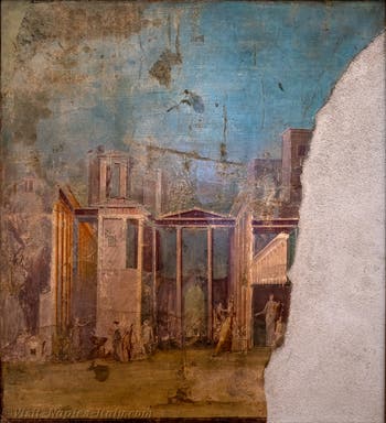 Fresco, Medea and the Peliades, House of the Vase Makers, Pompeii, Archaeological Museum of Naples