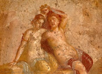 Fresco of Perseus and Andromeda, Pompeii, Casa dei Capitelli Colorati, Archaeological Museum of Naples