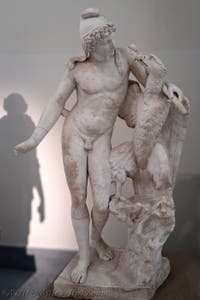Ganymede and the Eagle, Farnese Collection, Archaeological Museum of Naples, Italy