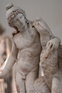 Ganymede and the Eagle, Farnese Collection, Archaeological Museum of Naples, Italy