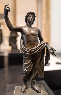 Young man, Nero’s Quadriga, Herculaneum, Archaeological Museum of Naples, Italy